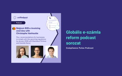 Belga elektronikus számla reform a COMPLIANCE PULSE PODCAST legújabb adásában